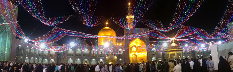 حرم مطهر امام رضا (ع) در مشهد، قلب معنوی شهر